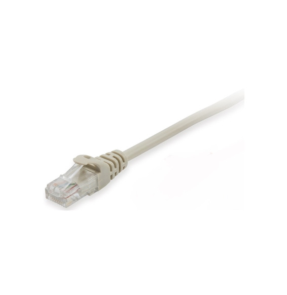  825413 CABLE RETE CAT.5E-U/UTP BEIGE NON SCHERMATO 0.25MT EQUIP 8254